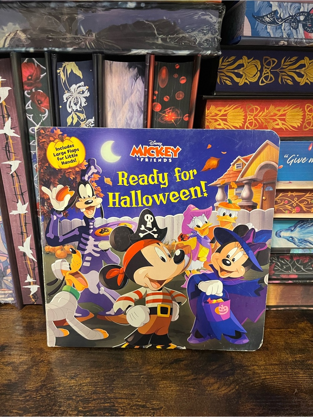 Disney Mickey & Friends Ready for Halloween Toddler Board Book 🎃